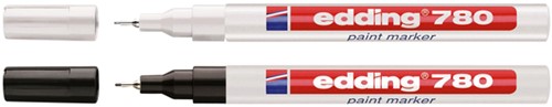 Viltstift edding 780 lakmarker rond wit 0.8mm-2
