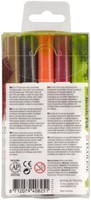 Brushpen Talens Ecoline set à 5 stuks herfst-1