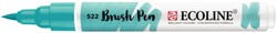 Brushpen Talens Ecoline turquoiseblauw