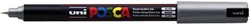 Verfstift Posca PC1MR extra fijn zilver