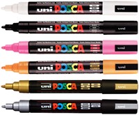 Verfstift Posca PC5M medium oranje-6