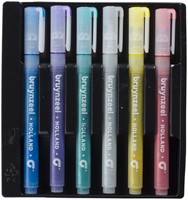 Viltstift Bruynzeel Kids Glitter set à 6 kleuren-2