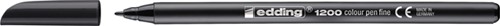 Fineliner edding 1200 001-003 fijn assorti blister à 3 stuks-2