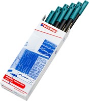 Fineliner edding 1200 074  fijn metallic groen-3