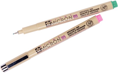 Fineliner Sakura Pigma Micron assorti etui à 9 stuks-2
