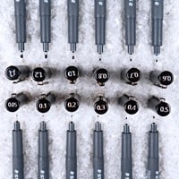 Fineliner Staedtler Pigment 308 zwart 0.1mm-3