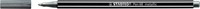 Viltstift STABILO Pen 68/805 medium metallic zilver