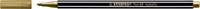 Viltstift STABILO Pen 68/810 medium metallic goud