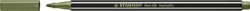 Viltstift STABILO Pen 68/843 medium metallic lichtgroen