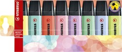 Markeerstift STABILO Boss pastel 8 st