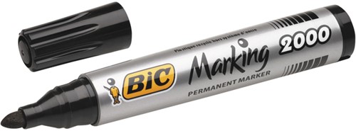 Viltstift Bic 2000 ecolutions rond large zwart