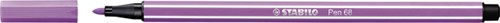 Viltstift STABILO Pen 68/59 medium licht lila
