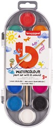 Verfdoos Bruynzeel Kids 12 kleuren