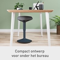 Actieve zitkruk Leitz Ergo met comfortzitting-17