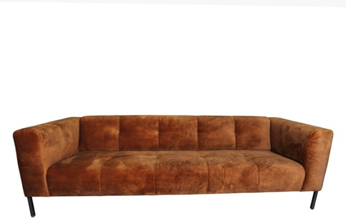 PTMD Moos Sofa 4 seater sofa adore 28 rust