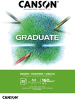 Tekenblok Canson Graduate Dessin A4 160gr 30 vel