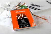 Schetsblok Canson XL Croquuis A3 90gr 120 vel spiraal-2