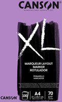 Tekenblok Canson XL Marker A4 70gram 100 vel