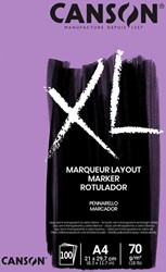 Tekenblok Canson XL Marker A4 70gram 100 vel