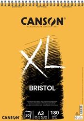 Tekenblok Canson XL Bristol A3 50 vel 180gr