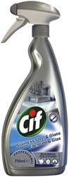 Roestvrijstaal reiniger CIF 750ml
