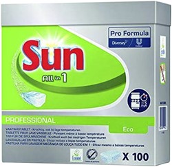 Vaatwastabletten Sun All-in-one Eco 100 stuks