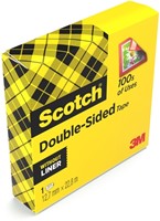 Plakband Scotch 665 12mmx22.8m dubbelzijdig-3
