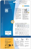 Etiket HERMA 4224 210x297mm weerbestendig zilver 25stuks-2