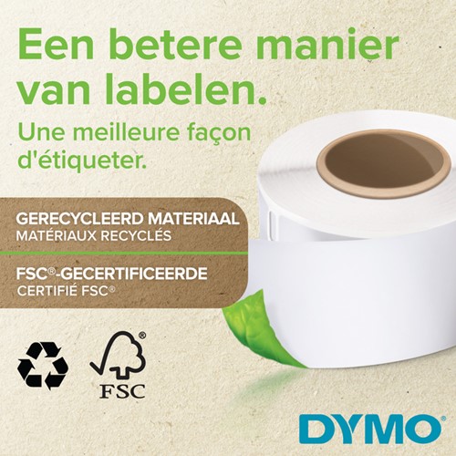 Etiket Dymo LabelWriter naamkaart 54x101mm 1 rol á 220 stuks wit-3