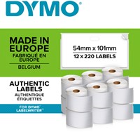 Etiket Dymo 11354 labelwriter 32x57mm adreslabel verwijderbaar 12000stuks-3