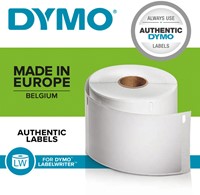 Etiket Dymo 11354 labelwriter 32x57mm adreslabel verwijderbaar 12000stuks-3