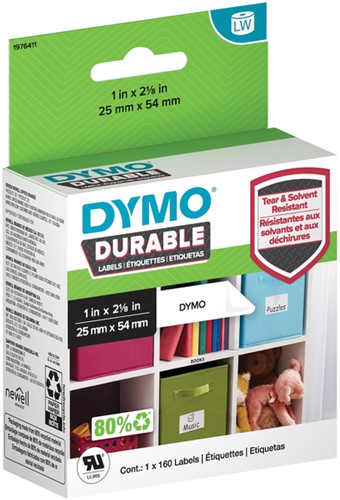 Etiket Dymo 1976411 labelwriter 25x54mm 160 stuks