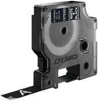Labeltape Dymo 1978365 12mmx3m wit op zwart-3