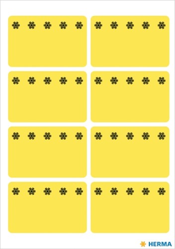 Etiket HERMA 3771 26x40mm diepvries geel 48stuks-2