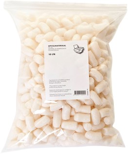 Opvulchips IEZZY 10l biologisch afbreekbaar creme