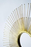 PTMD Hollywood standbeeld goud marmer voetstuk S-3