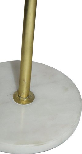 PTMD Hollywood standbeeld goud marmer voetstuk S-2