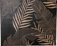 PTMD Neron Vierkant Wandpaneel palms set van 3