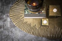 PTMD Ziggy messing koffietafel aluminium ovaal-2