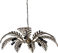 PTMD Moira Gold hanglamp met palm bladeren-2