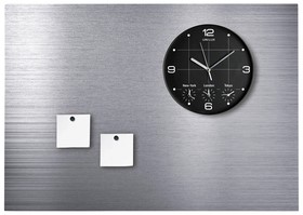 Wandklok Unilux On Time  Ø30,5cm zwart/wit-3
