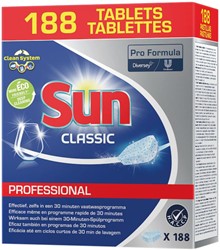 Vaatwastabletten Sun Professional Classic 188 stuks