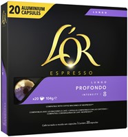 Koffiecups L'Or espresso Lungo Profondo 20st-3