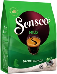 Koffiepads Douwe Egberts Senseo mild roast 36 stuks