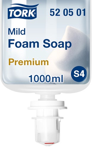 Handzeep Tork S4 foam mild geparfumeerd 1000ml 520501