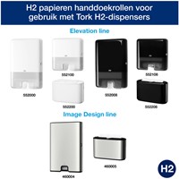 Handdoek Tork Xpress H2 multifold Premium 2-laags wit 100289-3