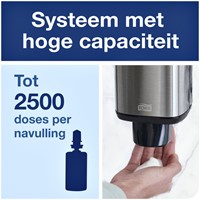 Dispenser Tork Image lijn S4 zeep en handdesinfectiemiddel  rvs 460010-2