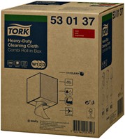 Reiningsdoek Tork Heavy-duty combi rol W1/2/3 nonwoven 280 vel wit 530137-3