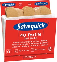 Pleisters Salvequick navulling textiel 6444