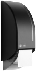 Toiletpapierdispenser BlackSatino ST10 systeemrol duo zwart 331950